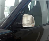 Fiat Doblo (10–) Накладки на зеркала, нерж., 2 части