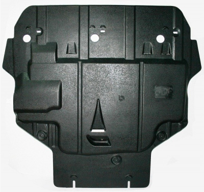 Ford C-Max; Focus (03–/08–) Защита картера + КПП новая, композит 8 мм (V-все)